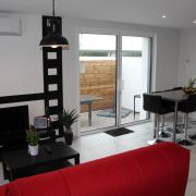 location de logement qualité  Les Villas Du Fief  vendée Jard-sur-Mer salon